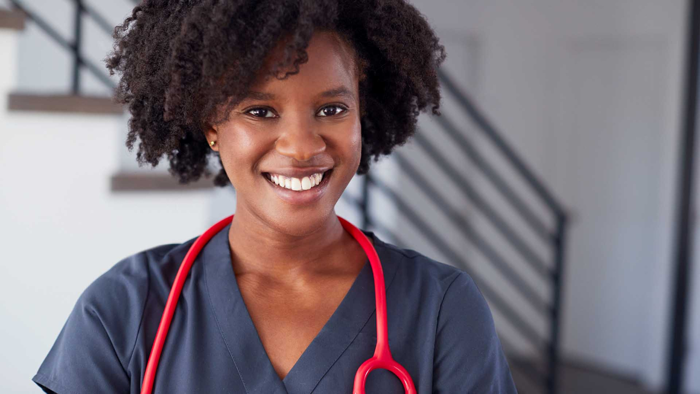 photo of a smiling medical professional